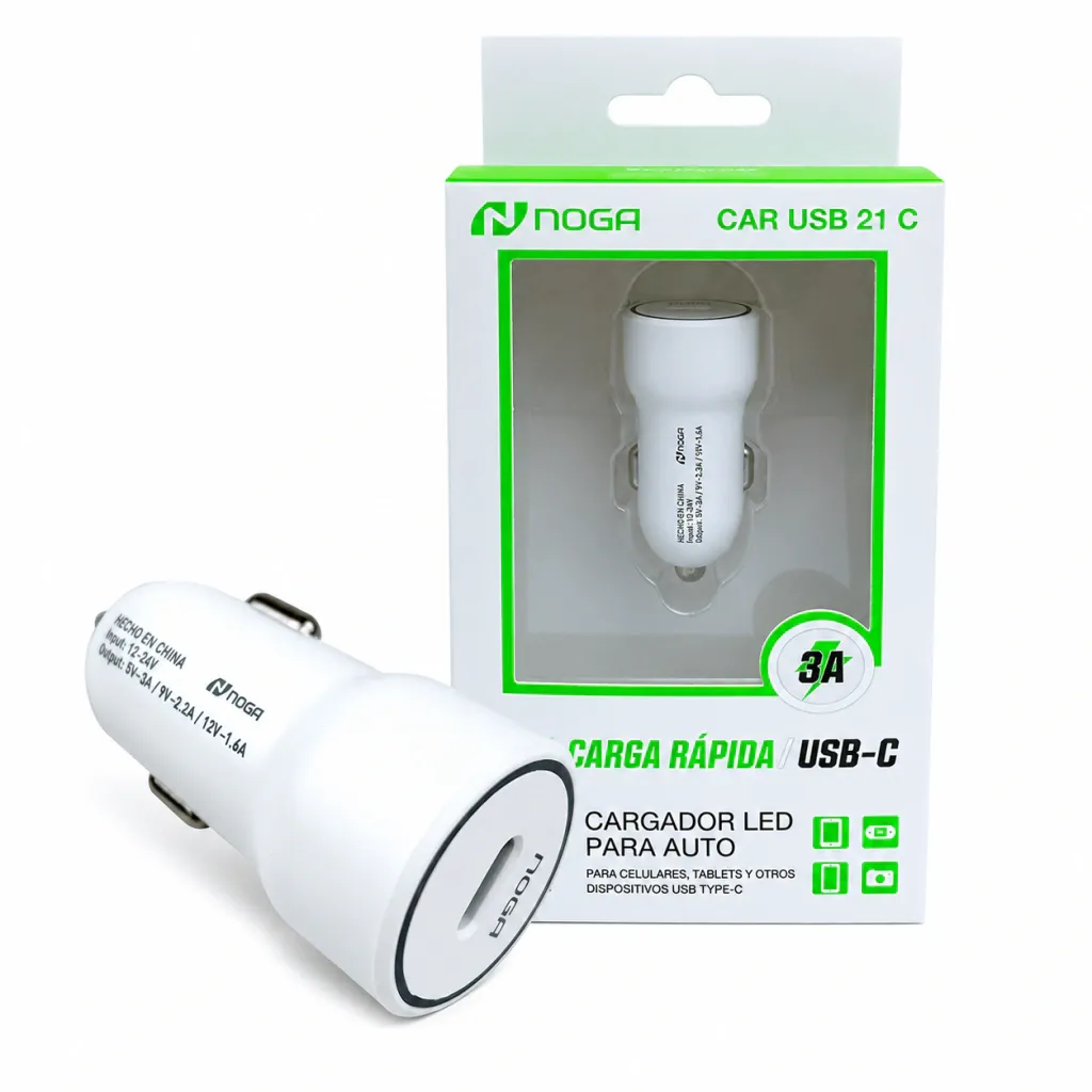 CARGADOR 12V TURBO 3A 21C USB-C, foto 1 de 4