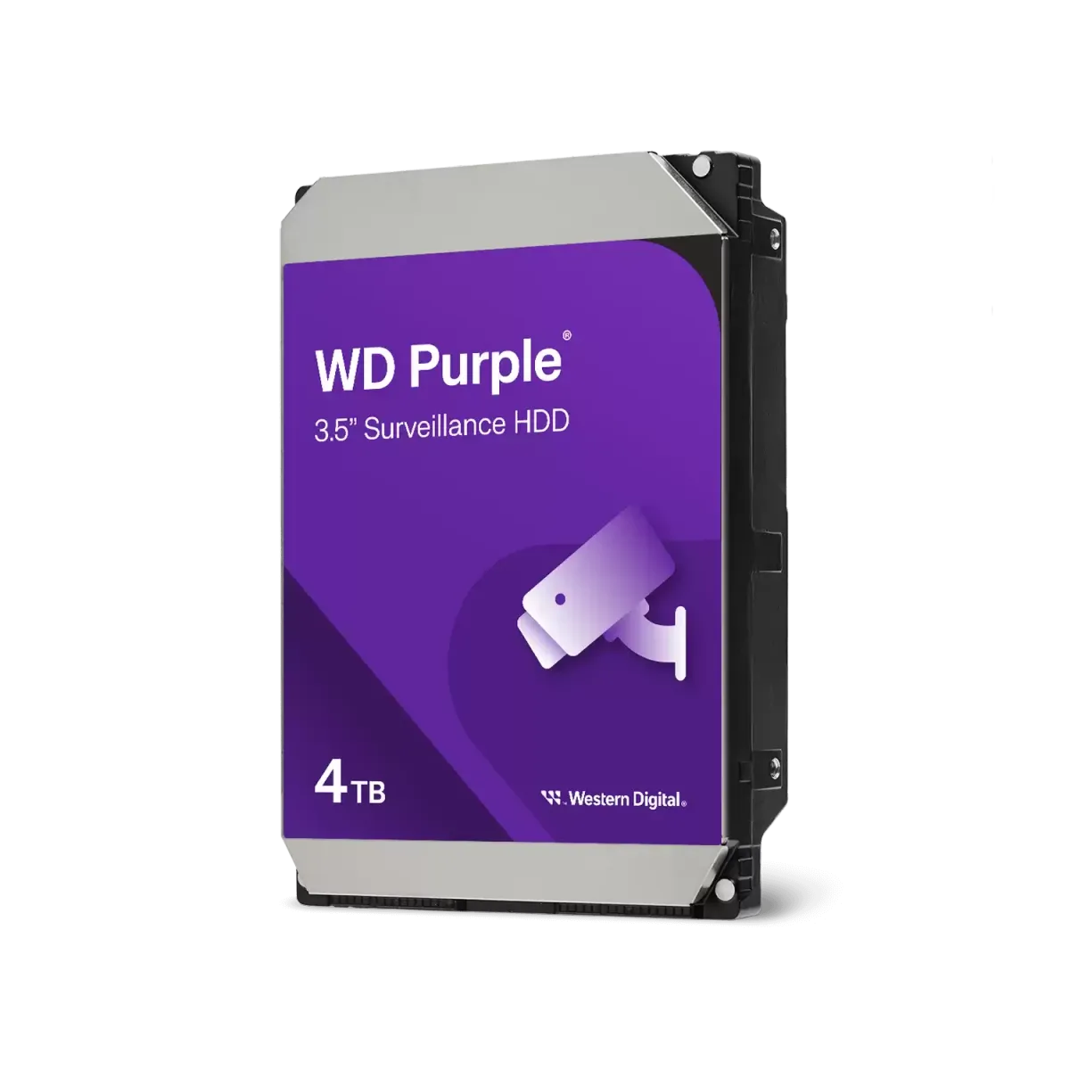 Disco Interno HDD WESTERN DIGITAL Purple 4TB 3.5" SATA 3.0 128MB 5400rpm