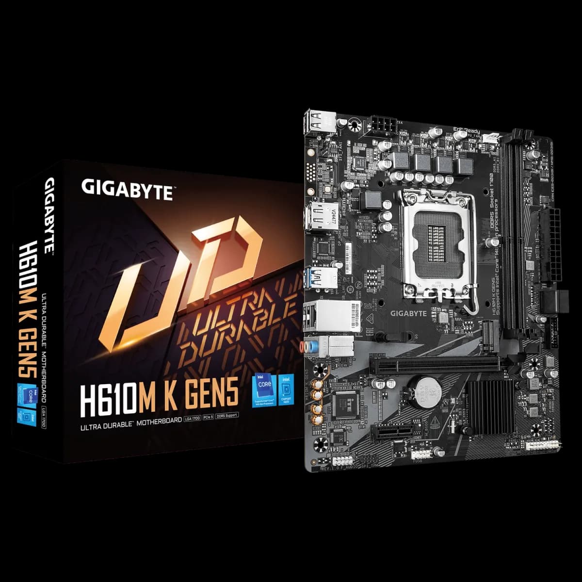 Motherboard GIGABYTE H610M K GEN5 LGA1700 DDR5