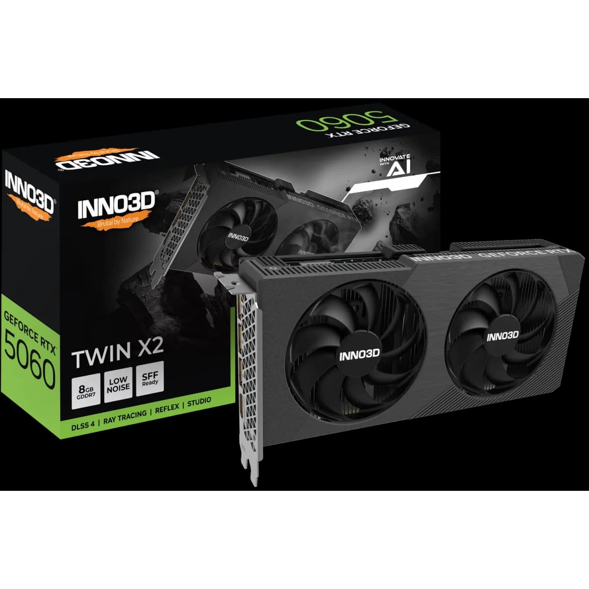 Placa de Video Inno3D GeForce RTX 5060 Twin X2 8GB
